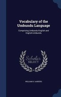 Cover: Vocabulary of the Umbundu Language - Sagwan Press