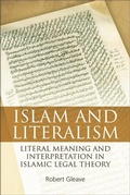 Cover: Islam and Literalism - Edinburgh University Press
