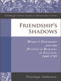Enlarge image Cover: Friendship's Shadows - Edinburgh University Press