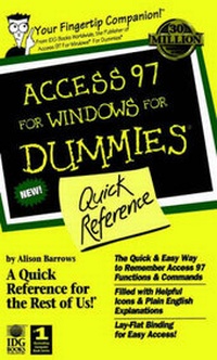 Abbildung von: Access 97 for Windows for Dummies Quick Reference - Hungry Minds Inc,U.S.