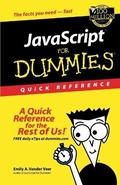 Cover: JavaScript For Dummies Quick Reference - Wiley