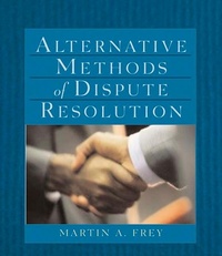 Abbildung von: Alternative Methods of Dispute Resolution - Delmar Cengage Learning