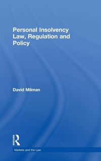 Abbildung von: Personal Insolvency Law, Regulation and Policy - Routledge