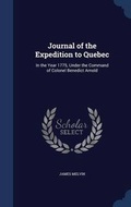 Cover: Journal of the Expedition to Quebec - Sagwan Press