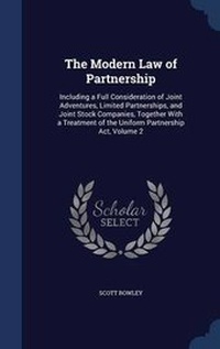 Enlarge image Cover: The Modern Law of Partnership - Sagwan Press