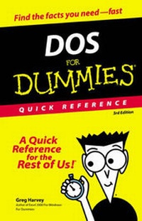 Enlarge image Cover: DOS for Dummies Quick Reference - Hungry Minds Inc,U.S.