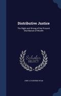 Cover: Distributive Justice - Sagwan Press