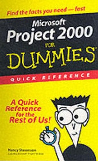 Abbildung von: Microsoft Project 2000 For Dummies Quick Reference - Hungry Minds Inc,U.S.