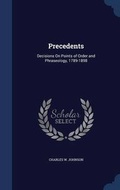 Cover: Precedents - Sagwan Press
