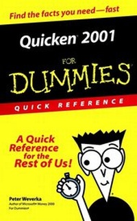 Abbildung von: Quicken 2001 For Dummies - Hungry Minds Inc,U.S.