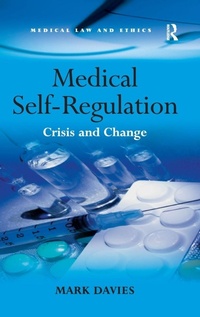 Enlarge image Cover: Medical Self-Regulation - Routledge