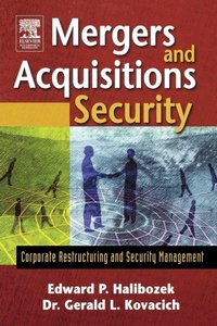 Enlarge image Cover: Mergers and Acquisitions Security - Butterworth-Heinemann