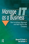 Cover: Manage IT as a Business - Butterworth-Heinemann