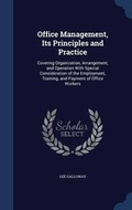 Cover: Office Management, Its Principles and Practice - Sagwan Press