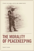 Cover: The Morality of Peacekeeping - Edinburgh University Press