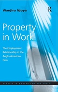Cover: Property in Work - Routledge