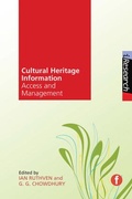 Cover: Cultural Heritage Information - Facet Publishing