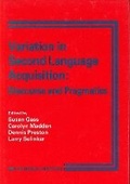 Cover: Variation in Second Language Acquisition - Multilingual Matters