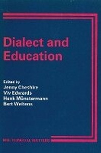 Enlarge image Cover: Dialect and Education - Multilingual Matters