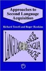 Cover: Approaches to Second Language Acquisition - Multilingual Matters