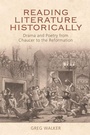 Cover: Reading Literature Historically - Edinburgh University Press