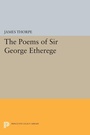 Cover: The Poems of Sir George Etherege - Princeton University Press