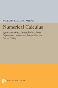 Enlarge image Cover: Numerical Calculus - Princeton University Press