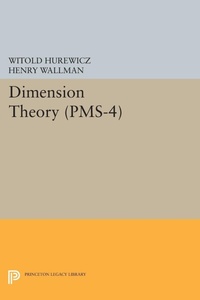Abbildung von: Dimension Theory - Princeton University Press