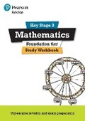 Cover: Pearson REVISE Key Stage 3 Maths (Foundation) Study Workbook for preparing for GCSEs - for 2026, 2027 exams - Pearson Education Limited