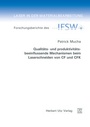 Bild: Qualitäts- und produktivitätsbeeinflussende Mechanismen beim Laserschneiden von CF und CFK - utzverlag GmbH