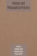 Cover: Deleuze and Philosophical Practice - Edinburgh University Press