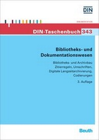 Abbildung von: Bibliotheks- und Dokumentationswesen - DIN Media