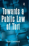 Cover: Towards a Public Law of Tort - Routledge
