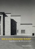 Cover: Gibt es eine Holzmeister-Schule? - innsbruck university press