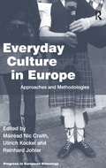Cover: Everyday Culture in Europe - Routledge