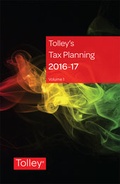 Cover: Tolley's Tax Planning 2016-17 - Tolley