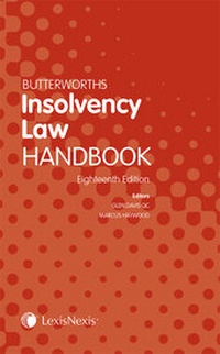 Abbildung von: Butterworths Insolvency Law Handbook - Butterworths Law