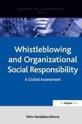 Cover: Whistleblowing and Organizational Social Responsibility - Routledge