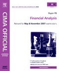 Cover: Financial Analysis 2007 - CIMA Publishing