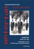 Cover: untertan - texte zur zeit - Geest-Verlag