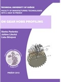 Cover: On Gear Hobs Profiling - RAM-Verlag