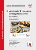 Cover: 3. Landshuter Symposium Mikrosystemtechnik (2012) - LC-Verlag der Hochschule Landshut