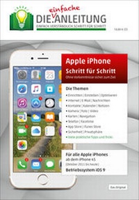 Abbildung von: Die.Anleitung für das Apple iPhone mit iOS 9 - Oestreich, Helmut