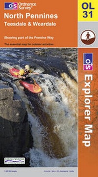 Abbildung von: North Pennines - Ordnance Survey