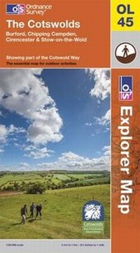 Abbildung von: The Cotswolds - Ordnance Survey