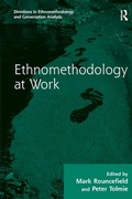 Cover: Ethnomethodology at Work - Routledge
