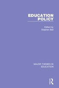 Cover: Education Policy (4-vol. set) - Routledge