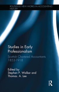 Enlarge image Cover: Studies in Early Professionalism - Routledge