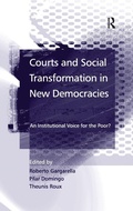 Cover: Courts and Social Transformation in New Democracies - Routledge