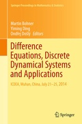 Cover: Difference Equations, Discrete Dynamical Systems and Applications - Springer